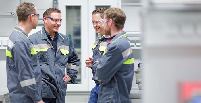 Laboratory. Vesuvius Borken. Deutschland